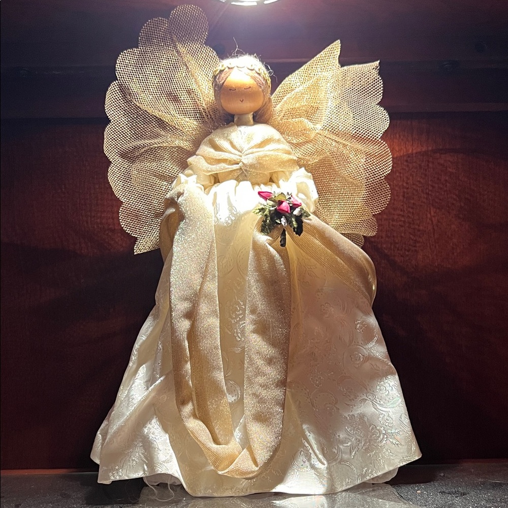 Artisan Angel and/or Christmas Tree Topper made in Pennsylvania - Picture 2 of 7